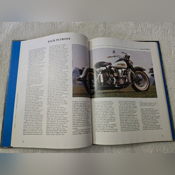 Harley-Davidson 1994 The Making Of A Cult By Peter Henshaw Coffee Table Book - Picture 7 of 10